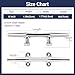 OSTARE Boat Cleats 4 inch,5 inch,6 inch,8 inch,10 inch,12 inch Marine Dock Cleats 316 Stainless Steel Rope Cleats Boat Mooring Accessories with Fasteners (6 inch 4 Pack)