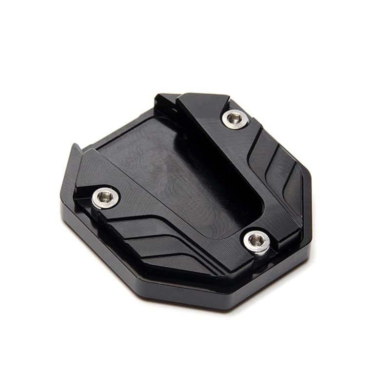 Image of Scootor Motorcycle Bike Aluminum Alloy Parking Kickstand Pad Plate Base Bike Side Stand Grip Support Foot Pad Base transom support plate for outboard motor universal scooter motorcycle bikes foot