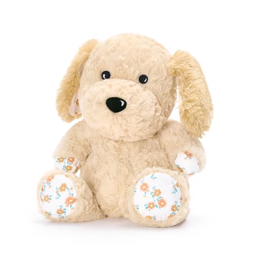 shownicer Bouillotte en peluche Chien 0,8 KG Coussin thermique en peluche pour chien à réchauffer...