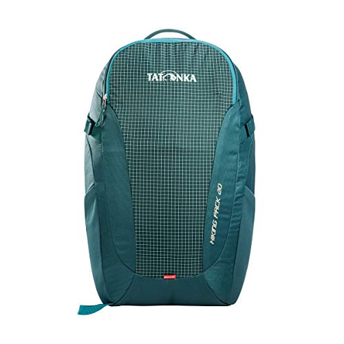Tatonka Wanderrucksack Hiking Pack 20l mit Rückenbelüftung und Regenschutz - Leichter, bequemer Rucksack zum Wandern mit RECCO-Reflektor - Damen und Herren - 20 Liter (teal green)