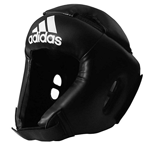 Casque adidas Initiation boxe anglaise kick boxing PU rouge taille XS