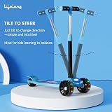Lifelong Foldable Kids Kick Scooter with LED Wheels & Adjustable Height — view 9