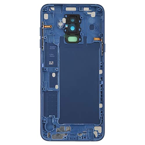 Pièce de rechange couverture arrière Galaxy A6+ 2018 bleue
