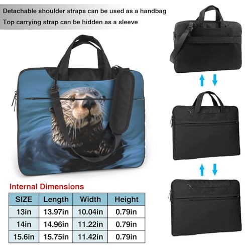 KHiry Laptop Shoulder Bag para portátil unisex miniatura 3