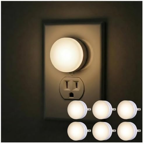 Lights by Night, Mini LED Night Light, Plug-In, Dusk to Dawn Sens...