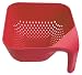 Joseph Joseph Square Colander, Red