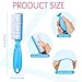Patelai 30 Pcs Nail Scrubber Brushes Bulk Handle Grip Manicure Brushes for Cleaning Fingernails Pedicure Cleaning Brush for Toes and Fingernail Cleaning(Solid Colors)