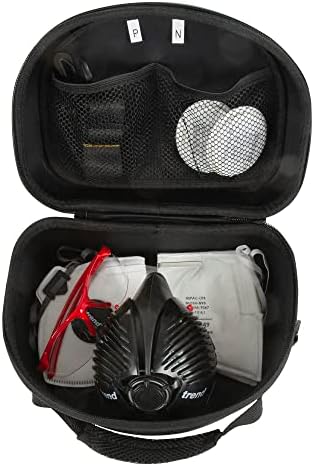 Trend Multi Purpose Large Protective Storage Case, Ideal for storing Respirator Masks including Air Stealth Masks, Filters, Safety Spectacles and other safety accessories, STE/VIS/2