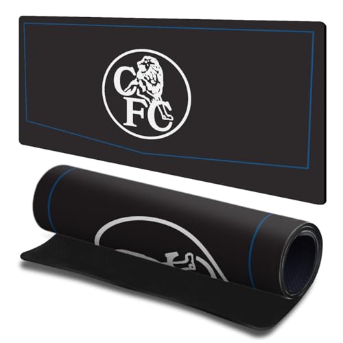 Tapis de souris Chelsea FC Troisième Kit 2025/26 format 600x300mm avec base adhérente