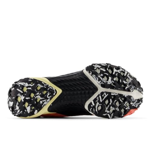 New Balance New Balance Women's Minimus Trail V1 Trail Running Shoe, Sunfade Red/Black/Parchment, 6 M