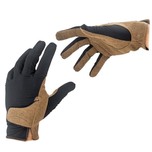 Wild Hare High Performance Competition Shooting Gloves for Men, Women, Hunting, Shooting, Airsoft, Paintball, Hiking, Camping