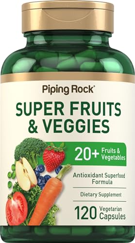 Piping Rock Fruits and Veggies Supplement | 120 Capsules