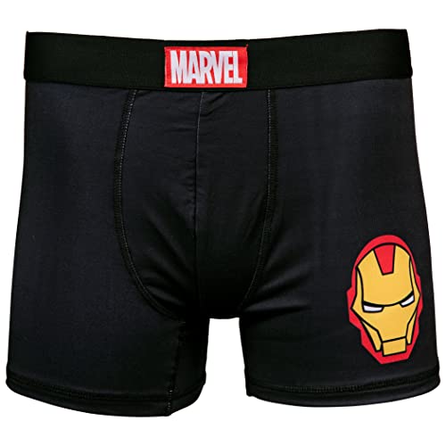 Men's Marvels Iron Man Classic Logo Boxer Briefs