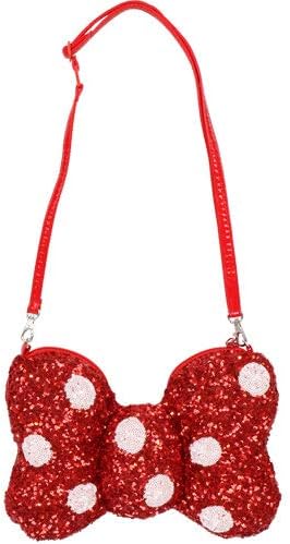 Amazon Co Jp ミニーマウス リボン型ポシェット 東京ディズニーランド限定 ミニーのスタイルスタジオ 新エリアオープン記念 ディズニー グッズ お土産 シューズ バッグ