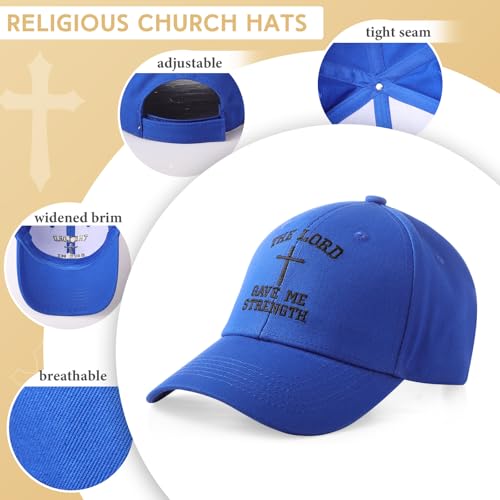 Image of Shyyween Pcs Vbs 2026 Christian Hats, Jesus Theme Baseball Caps Bulk for Summer Religious Church Sunday School Group Supplies