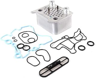 MOCA Engine Oil Cooler Kit fit 03-07 for Ford F-250/ F-350/ F-450/ F-550 Super Duty 6.0L, 03-05 Excursion 6.0L, 04-05 E-350 Club Wagon 6.0L, 04-10 E-350 Super Duty 6.0L, 04-07 E-450 Super Duty 6.0L
