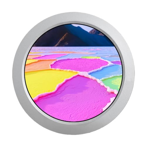 Écran 3.4" 800x800 pour boîtier PC rond VSDISPLAY monitoring CPU GPU