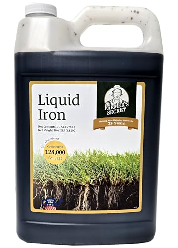 Farmer’s Secret Liquid Iron for Lawns & Gardens 128oz