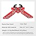 FUNTRESS Bow Stand Foldable Archery Compound Bow Stand Archery Compound Bow Rack Holder for Compound Bow (Red)