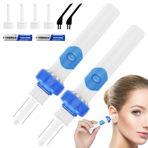 Miniatura 8 de Lophe Removedor De Cerumen Eléctrico, Aspirador De Cera Oidos, Limpiador Kit Para Eliminar Cerumen, Eliminador De Cera Oidos, Aspiradora Eléctrica De Orejas Con 2 Cabezales De Repuesto 2 Juegos