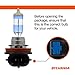 SYLVANIA - H11 SilverStar Ultra - High Performance Halogen Headlight Bulb, High Beam, Low Beam and Fog Replacement Bulb, Brightest Downroad with Whiter Light, Tri-Band Technology (Contains 1 Bulb)