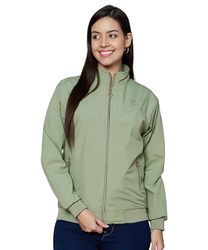 Image of eKools Nylon Full Sleeve Solid Women's Jacket