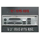 Connectors IO I/O Shield Back Plate Backplate BackPlates Blende Bracket for ASUS P8H61 P5KPL SE...