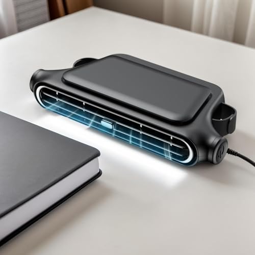 Ventilador trasero para bebé de coche con conector USB y tres velocidades 3