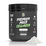 Multi Collagen Peptides Powder Unflavored - 5 Types Multi Collagen Complex (I, II, III, V, X) - Grass Fed Hydrolyzed Powder Collagen for Hair, Skin, Nails, Joints & Gut Health - 30 Servings -  Impact Total Fitness LLC.