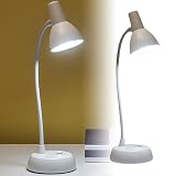 Zopsc Desk Lamp, LED Eye Protection Study Desk Lamp, Folding Bedside Reading Light for Bedroom Home Office (Battery Version)