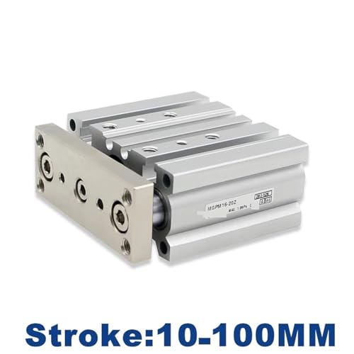 Vérin guidé compact type MGPM16-20Z actionneur pneumatique de haute précision