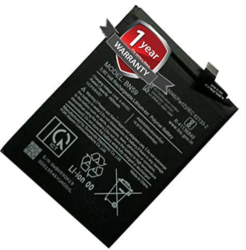 Image of Original BN59 Battery for Redmi Note 10S (Redmi Note 10) M2103K19G, M2101K7BG Battery with 1 Year Warranty*** (P35)