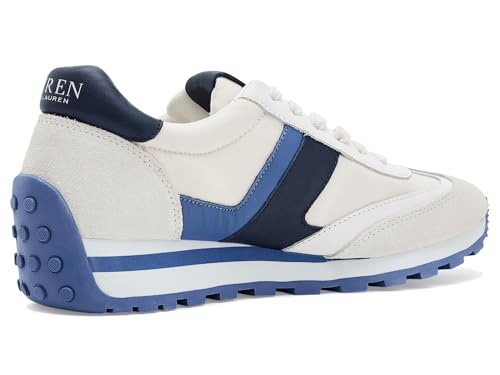 Image of Lauren Ralph Lauren Dani Suede & Leather Sneakers
