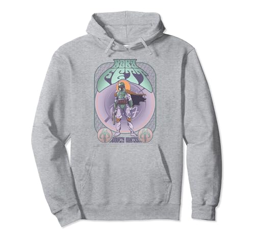 Sweat à capuche Star Wars Boba Fett confection premium et graphisme rétro soigné