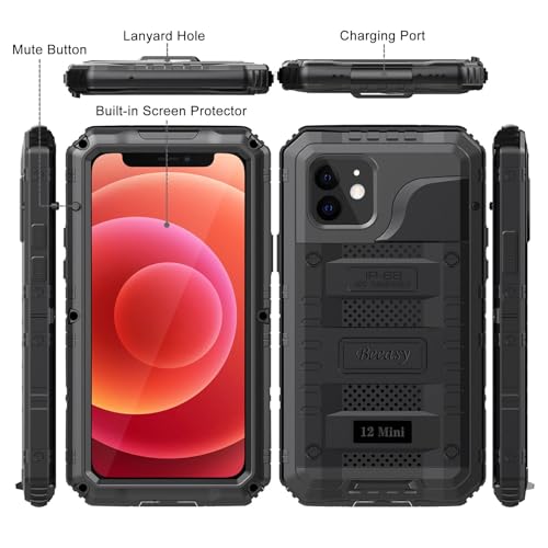 Coque iPhone 12 Mini étanche Beeasy anti-choc : finis les écrans brisés - 5