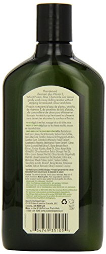 Avalon Organics Clarifying Shampoo, Lemon 11 oz (Pack of 7)