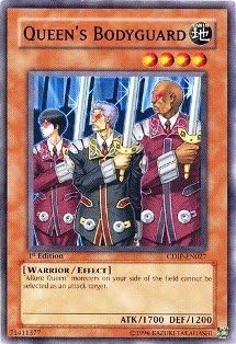 Yu-Gi-Oh! - Guardaespaldas de la reina (CDIP-EN027) - Cyberdark Impact - 1 Edición - Común