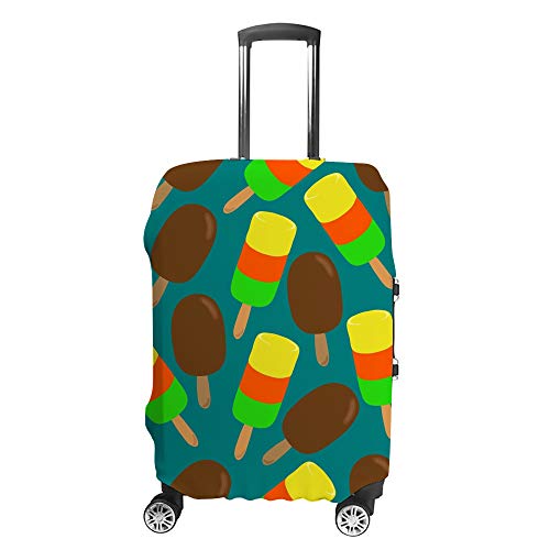 Housse de valise élastique CHEHONG motif glace pour identifier facilement ses bagages à l'aéroport