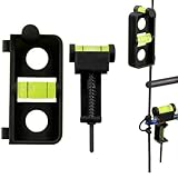 Compound Bow Level Kit Balance Ruler Composite Pulley Adjustment D Ring Position Vertical Horizontal Archery Arrow Leveling Bubble