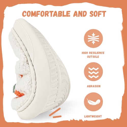 Image of IceUnicorn Kids Slippers Boys Girls Warm Winter House Slippers Big Little Kids Non-Slip Soft Plush Memory Foam Home Shoes for Indoor Outdoor