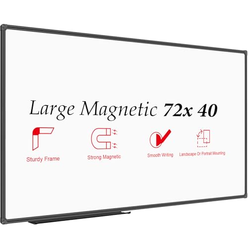 JILoffice Large Magnetic Dry Erase Board (72 x 40 Inch)
