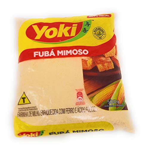 500g Harina de Maiz - extra fina - Fuba de Maiz - Fuba mimoso - de Brazil - Farinha de milho