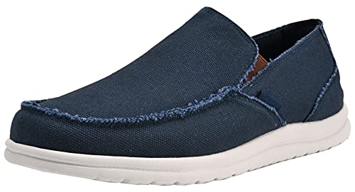 Canven Men’s Canvas Slip-On Loafers EU45/US11