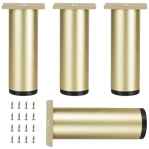 �\�t�A �r 25cm�A4�� �S�[���h �\�t�@�[�� ���߉\�ȋr �A���~���� | �z�Ɏ_���\�ʏ��� �\�t�@��p�r �I���ł���: 6-40cm �p�r Diy �u�������� �\�t�@�[�̑� DIY�����p �_�C�j���O �f�X�N �L���r�l�b�g ���b�g�p �z�[���I�t�B�X 2