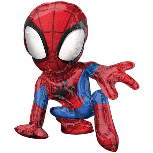 amscan 4427975 – Balão de Homem-Aranha – Spidey e os seus super amigos figura