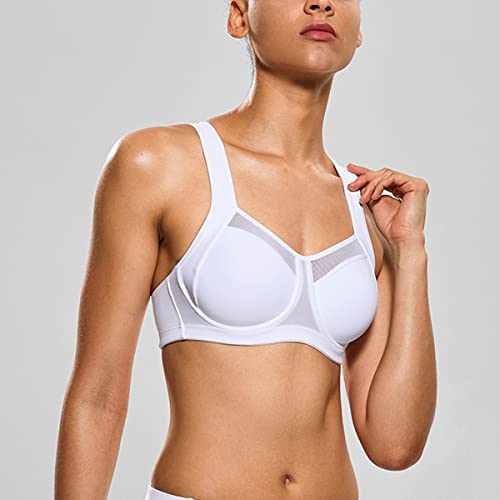 Soutien-gorge de sport non rembourré anti-douleur poitrine impact élevé - 4