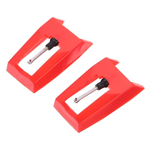 ERINGOGO 2Pcs Replacement Stylus Needles for Vinyl Record Player Turntable Needles for Phonographs Lightweight and Easy to Install Tone