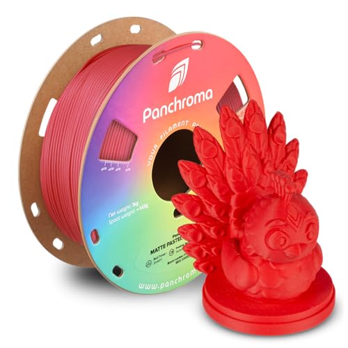 Image of Polymaker Panchroma Matte PLA Filament, Pastel Watermelon 1.75mm 1kg 3D Printing Filament, Formerly Polyterra Matte, Fit Most FDM 3D Printers, 1kg Spool (2.2lbs)