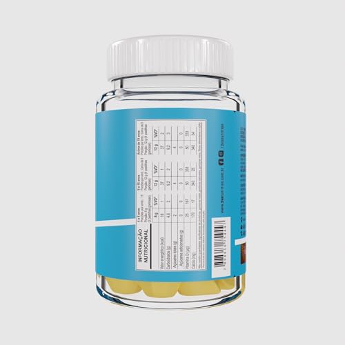 3VS Nutrition Cálcio + Vitamina D3 Suplemento em Gomas