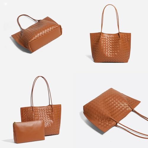 Bolso tote tejido artesanal para mujer miniatura 5